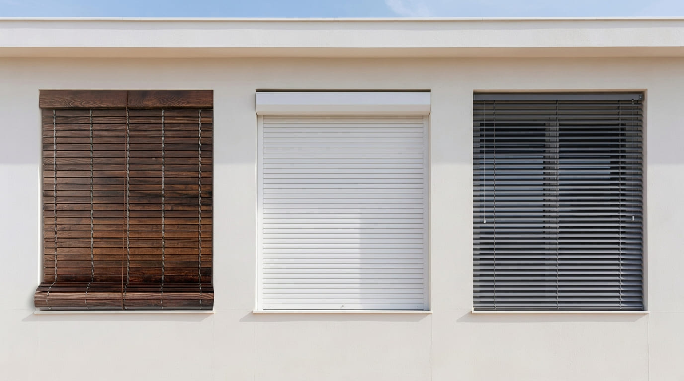 tipos de persianas exteriores